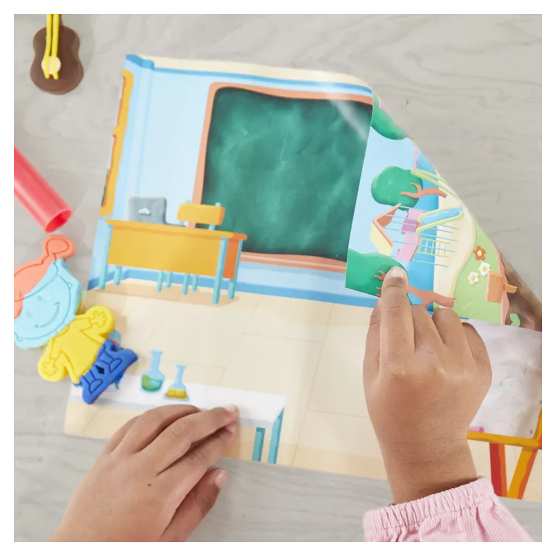 Play-Doh, Szkolne Przygody, zestaw kreatywny, 9 tub