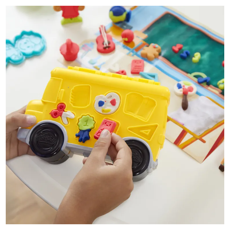 Play-Doh, Szkolne Przygody, zestaw kreatywny, 9 tub