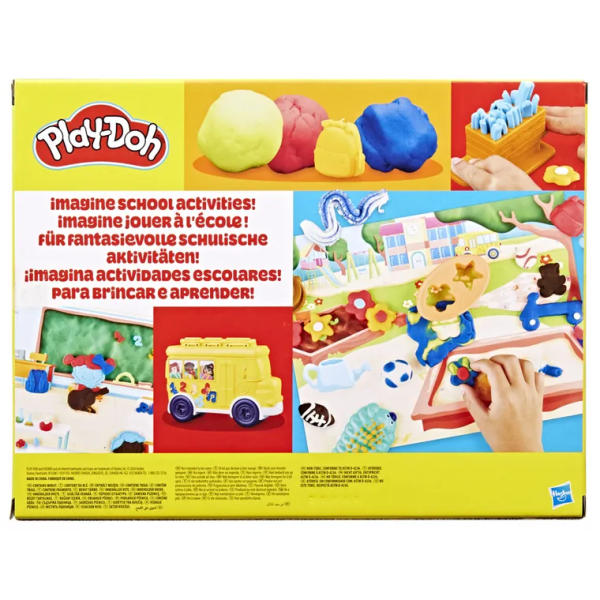 Play-Doh, Szkolne Przygody, zestaw kreatywny, 9 tub