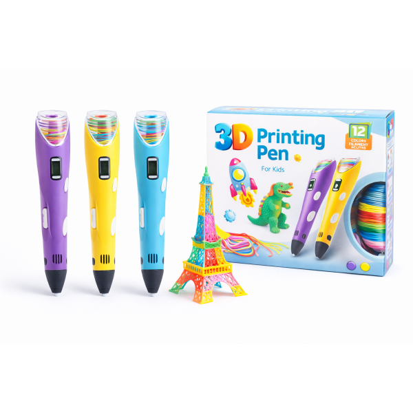 Zestaw Długopisów 3D – Kreatywne Tworzenie